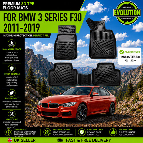 Rubber floor mats deep tray - floor,