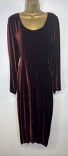 Grizas Dress Burgundy Silk