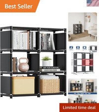 Stylish 6-Cube Bookcase with
