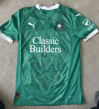 Squad Signed Plymouth Argyle