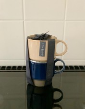 Fox & Ivy Beige Navy Stacking