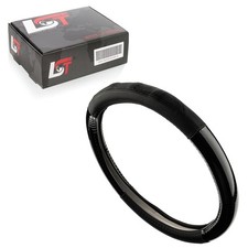 Steering Wheel Cover Ø 38x9 cm Black Carbon Look for BMW 2 3 Series