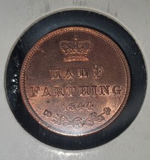 Half Farthing 1844 est'd at