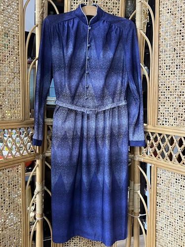 Vintage 1970 belted long - belted,