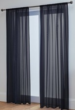 Voile curtains pair - pair, (2