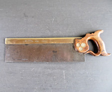 Antique 14" Brass backed Tenon