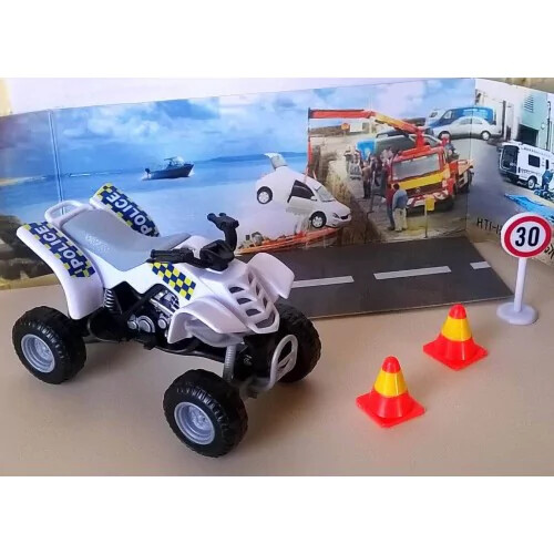 Police fire emergency - police, quad