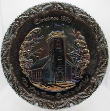 Fenton Glass Collector Plates