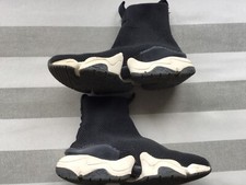 Boys Zara Slip On Black Sock Boots/Trainers - Eur 30/UK 11.5