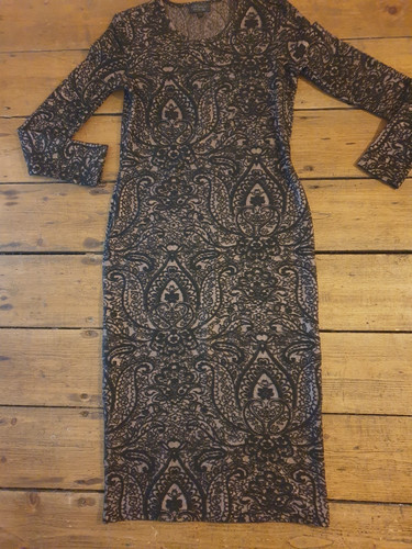 Topshop long sleeve devore - topshop,