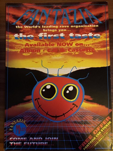 Fantazia rave flyer the - flyer,