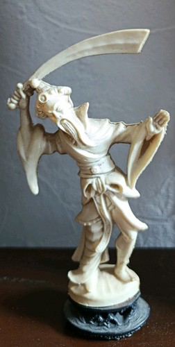 Vintage japanese resin warrior - vintage,