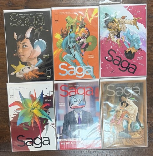 Saga 30 49 50 - #27,29,28,30,49,50, lot