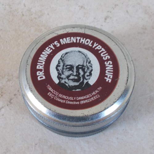 Vintage tobacco snuff - , box