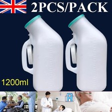 2x1200ML Male Urinal Portable