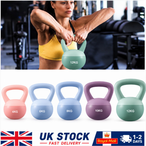 12kg vinyl kettlebell - vinyl, weight