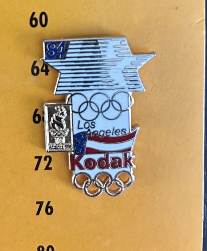 Historic kodak olympic - historic, pins