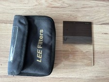 Lee Filters  ND Hard Grad 0.6 Filter With Pouch.Used Condition. Minor Chip.