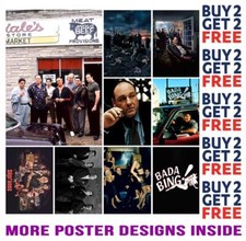 THE SOPRANOS POSTER ART PRINT