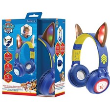 Lexibook Paw Patrol 3D Design Wireless Headphones with Chase Ears Blue HPBT015PA