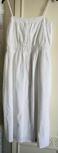 Next white fully lined dress - white,