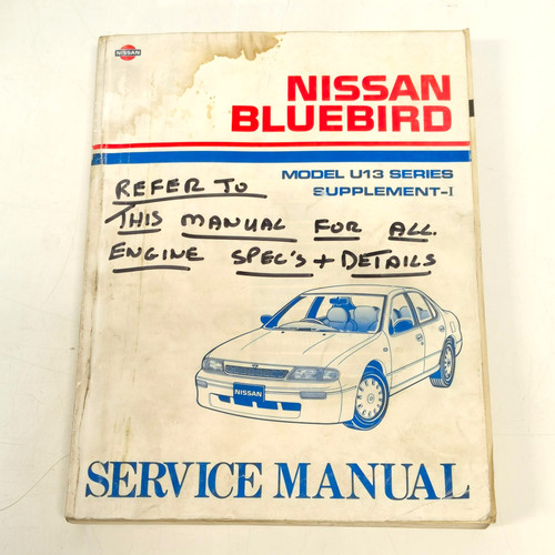 Nissan bluebird model - model, u13