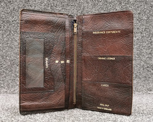 1960s drivers wallet calf - drivers,