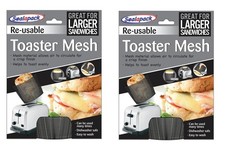 2x Toaster Mesh Sleeve Toasted