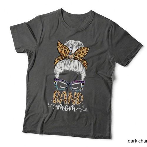 Marching band mom messy bun - mom,
