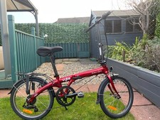 Dahon VYBE D7 Folding Bike - 20" Wheel - Red, and in nearly new condition.