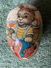 Vintage Paper Mache Easter Egg