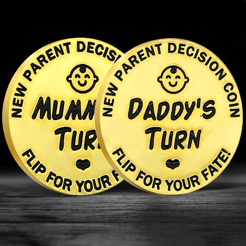 New parent decision coin - decision,