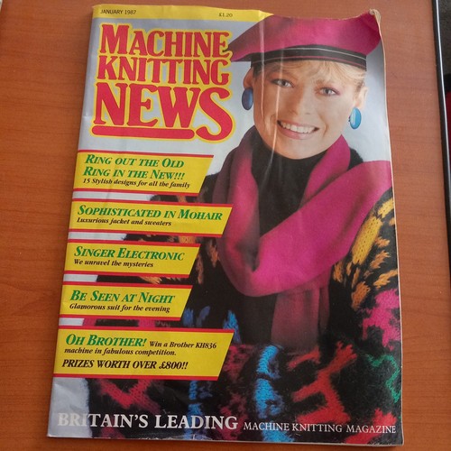 Machine knitting news - knitting,