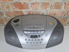 Sony CD Radio Cassette Boombox - Silver CFD-S300L