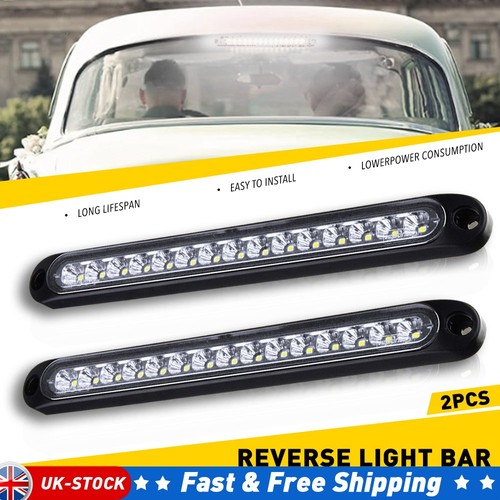 2xwhite led tail - light, bar