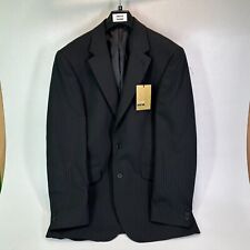Scott By The Label Black Pinstripe Suit Jacket Blazer size 38 - New with Tags