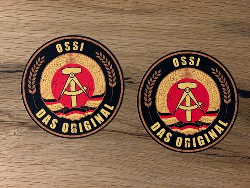 Gdr sticker car ossi - gdr,