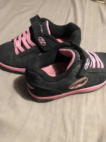 Heelys pink black size 4 - &,