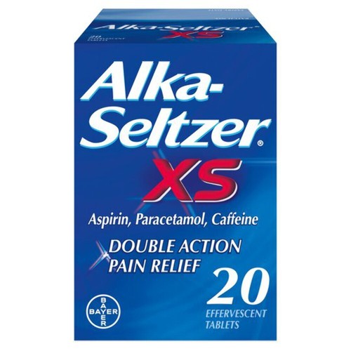 Alka seltzer double action - alka-seltzer, xs