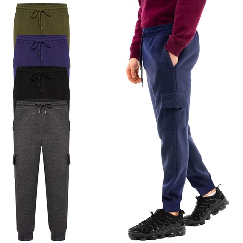 Mens cargo trousers - mens, jogging