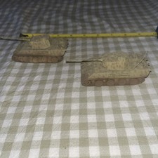 Two WW2 German Panther Tanks