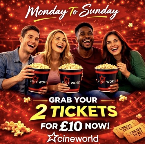 Cineworld cinema tickets - cineworld,