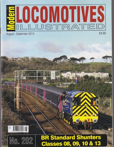 Modern locomotives illustrated - locomotives,