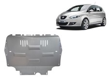 Aluminum sump guard engine and