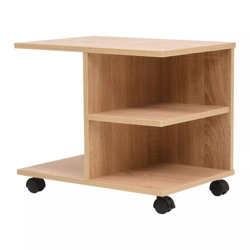 Rolling shelf sofa side end - shelf,