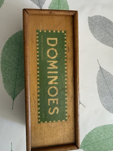 Vintage domino set - vintage,