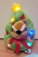 Singing And Dancing Spinning Chipmunk Animated Plush Toy Christmas Musical 