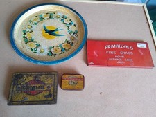 vintage advertising tins