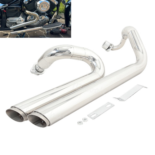 Slip full exhaust system - on,