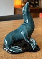 Vintage Poole Seal on Rock